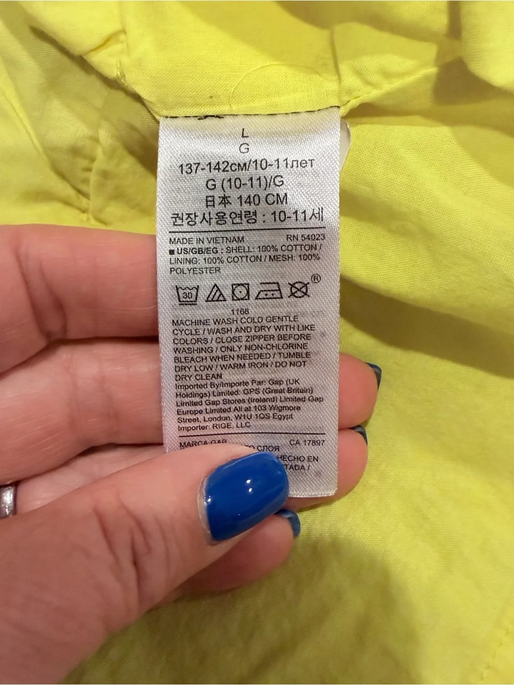 GAP Yellow Floral Sleeveless Dress